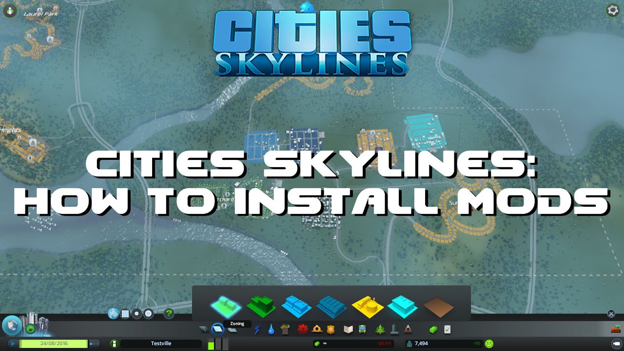 How to use mods in cities skylines xbox one